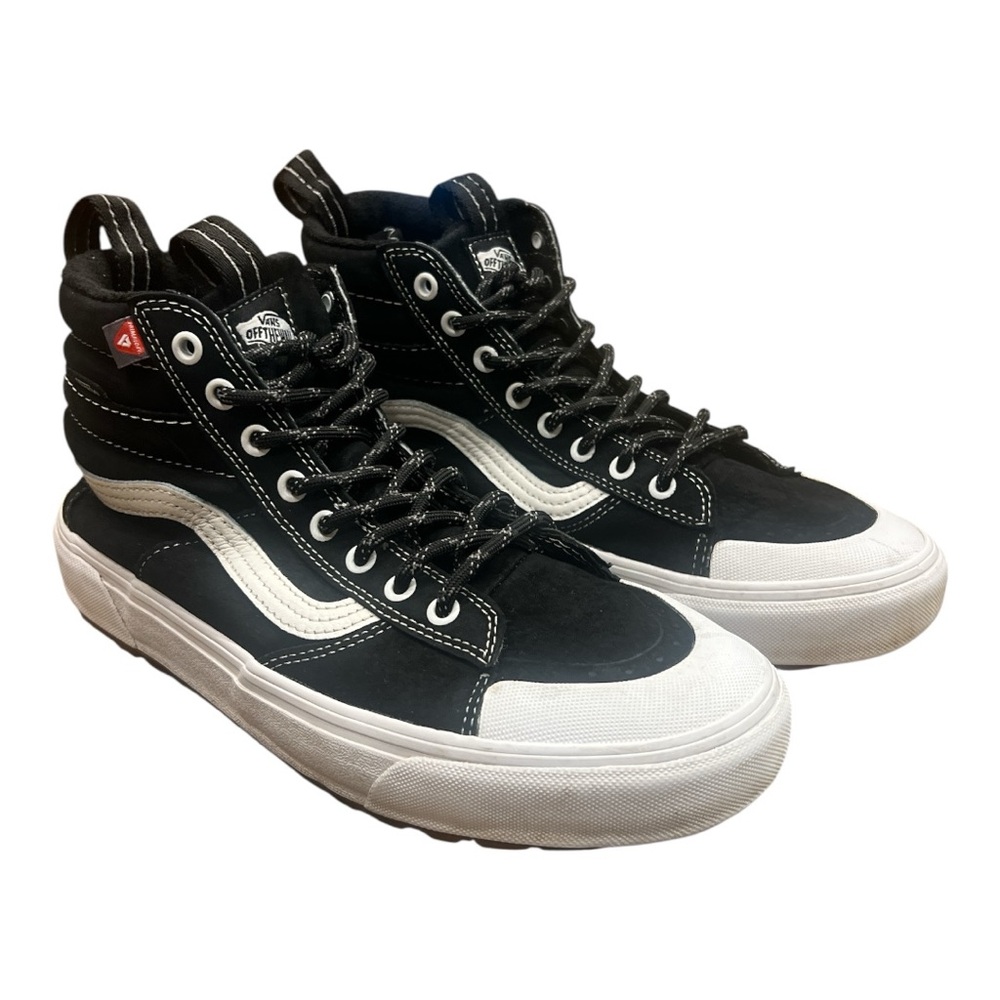 Vans Men's 9.5 M Black Sk8-Hi 500714 All Weather Boots Primaloft Insulation HEIQ